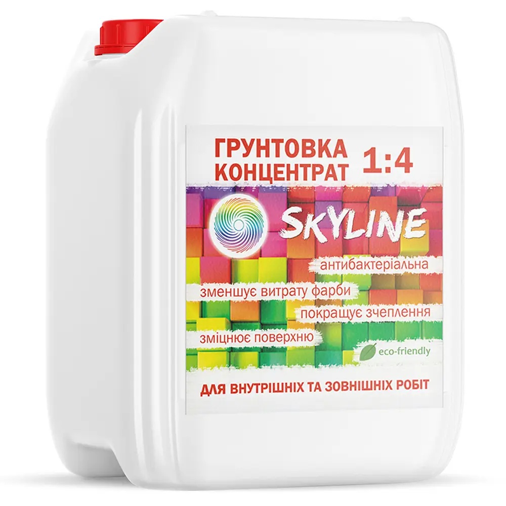 Глибокопроникаюча Грунтовка акрилова концентрат 1:4 SkyLine 10л